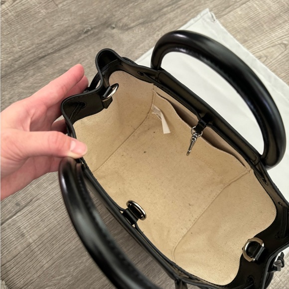 Charles & Keith Ashby Slouchy Tote Bag - Black - Size Medium - Picture 5 of 9